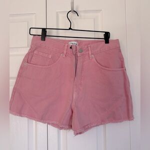 NWT The Drop Lexi Pink Women's Denim Shorts - Size 30, New with Tags